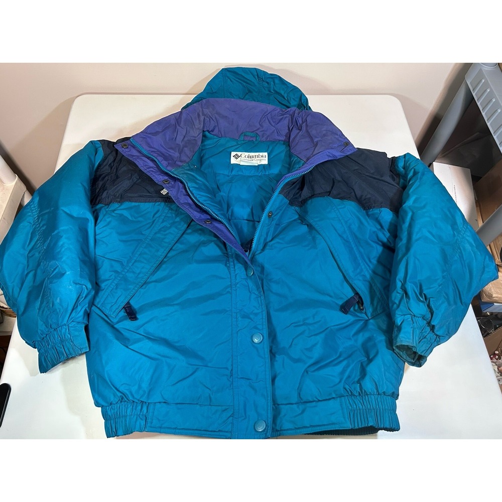 Vintage Columbia Women's Winter Snow Ski Jacket Size Medium